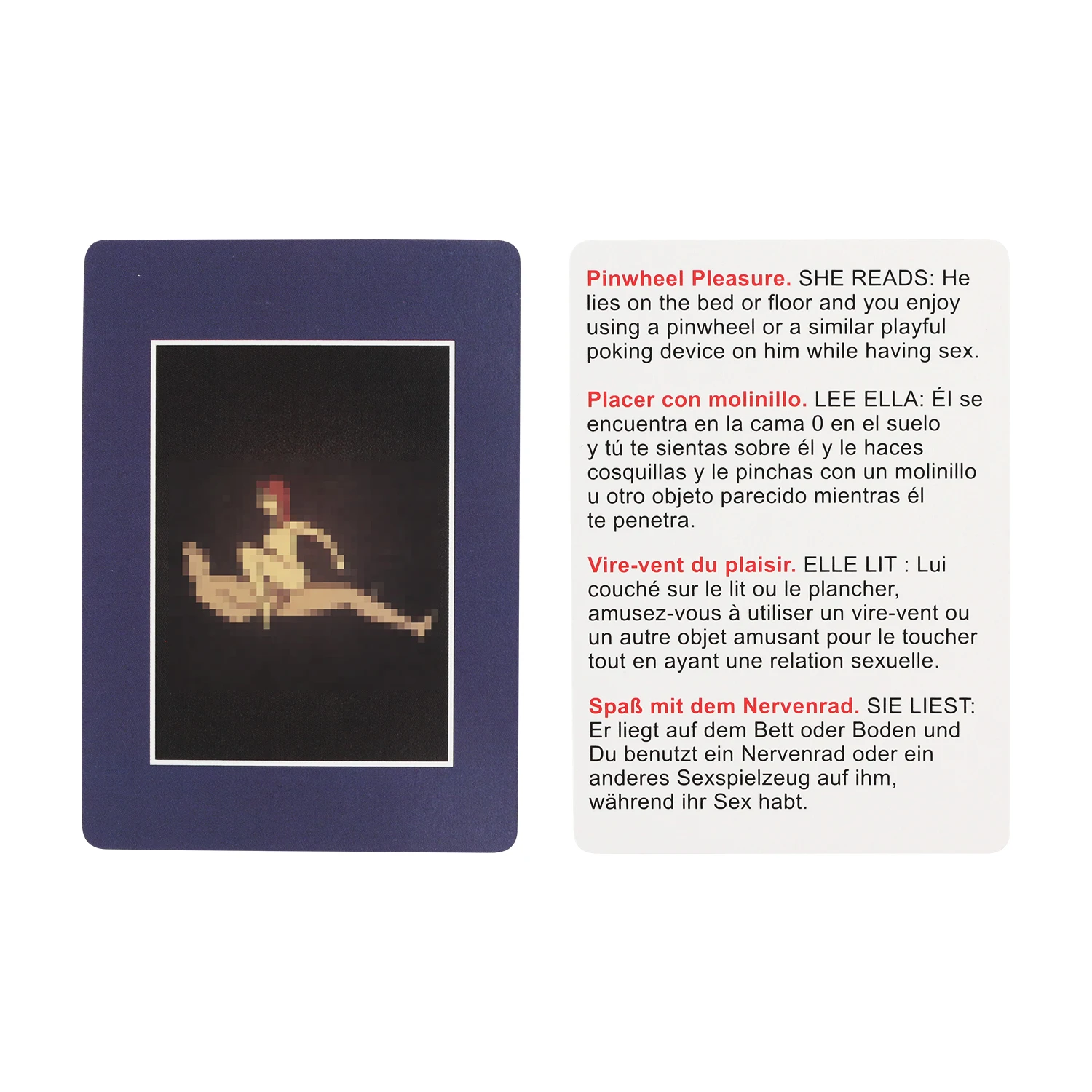 لعبة بطاقات الموضعية الجنسية، 50 تجربةًا وعشاقًا مختلفًا، لعبة بطاقات للبالغين تجعل ليلة التاريخ