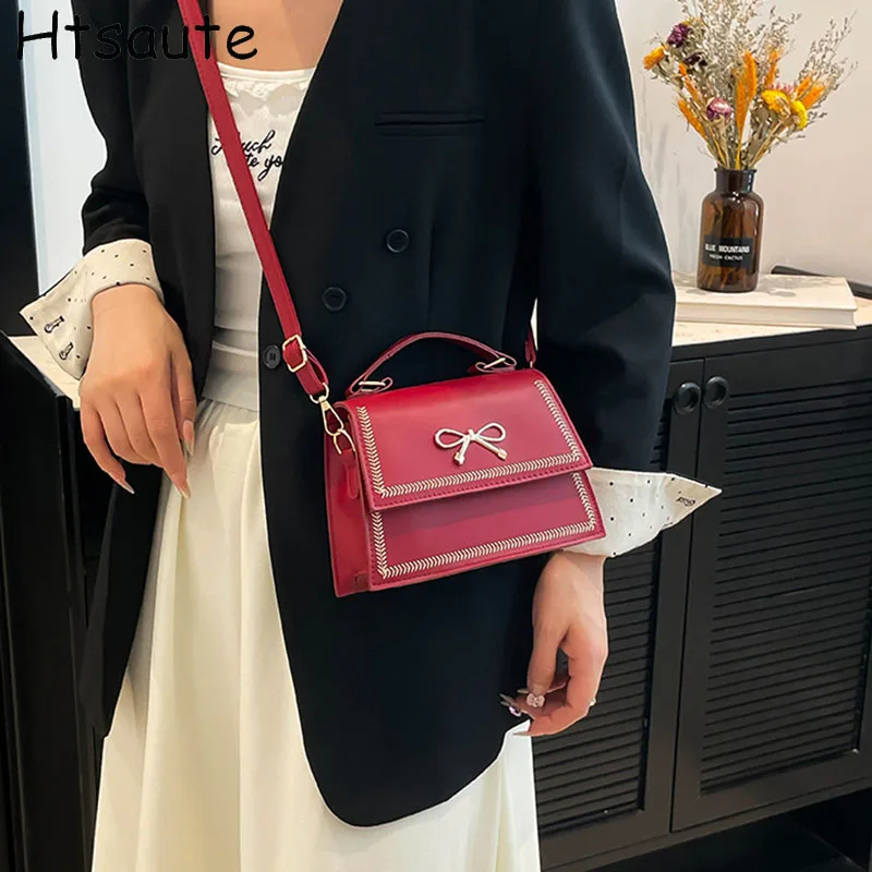 

retro pattern tote bags for women's bags buckle decoration flap wallet fashion PU leather crossbody bags high quality handbag