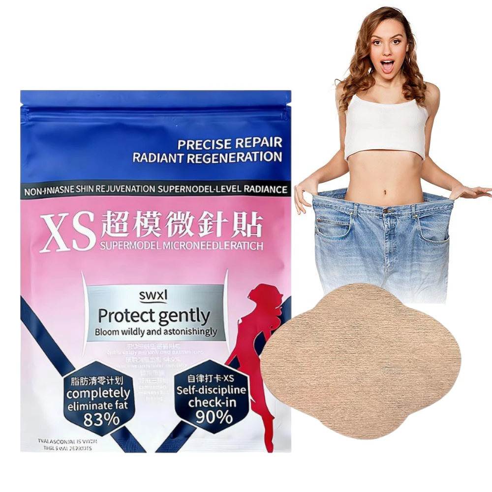 Nano Microneedle Supermodel Weight Loss Patch Natural Plant Extract Non-Invasive Body Shaping Weight Management Assistance Patch