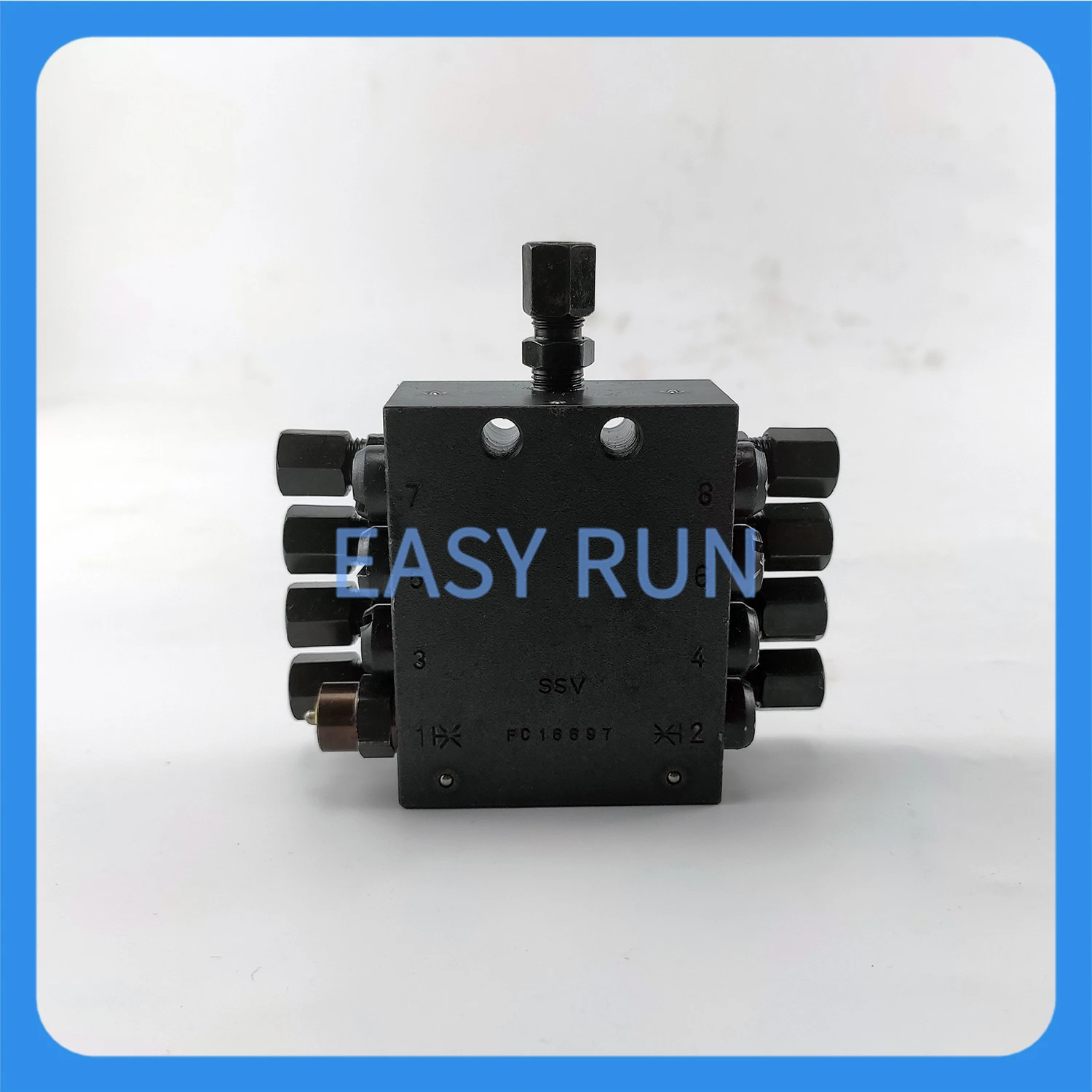 Block Style Progressive Lubrication Distributor Grease Distributor SSV8