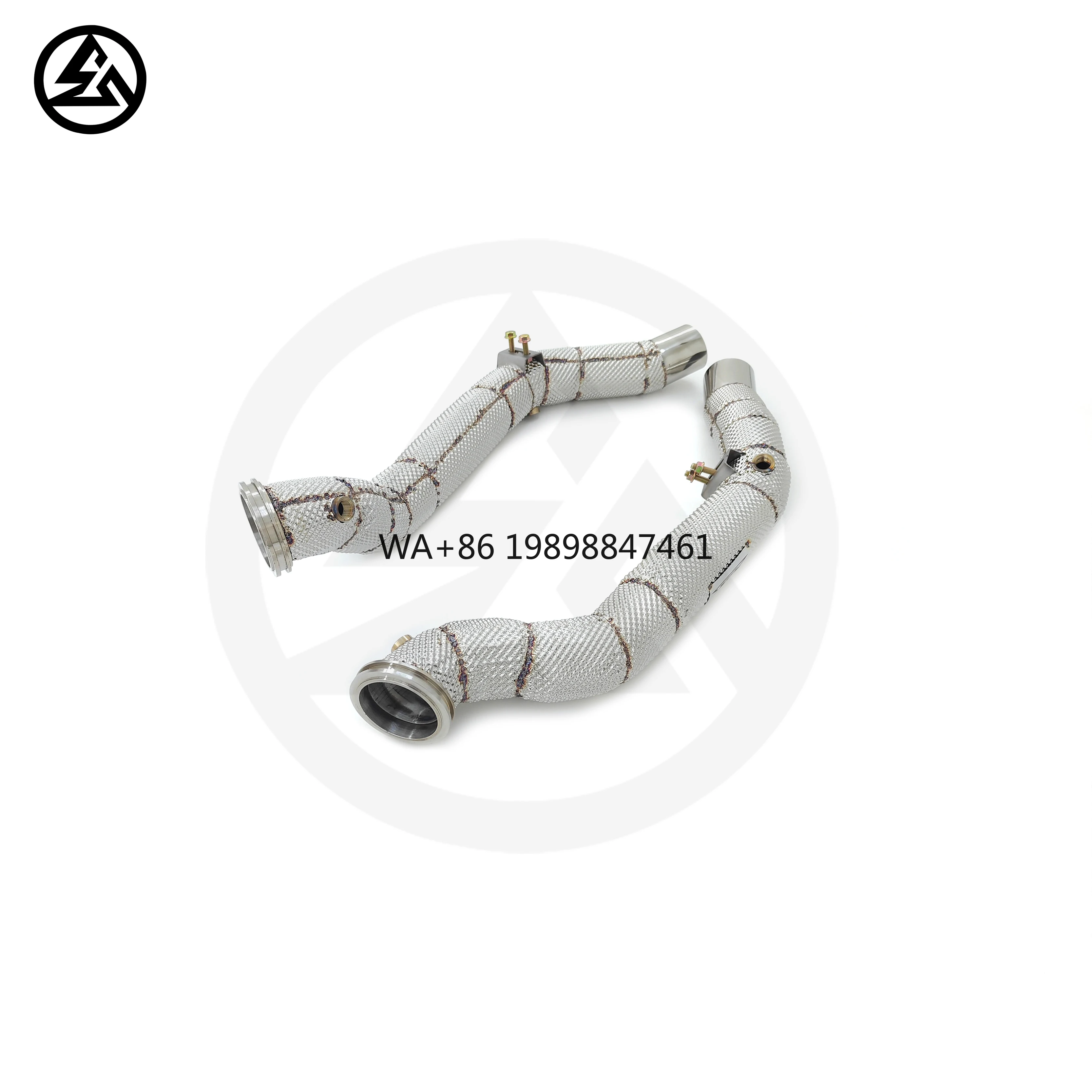 

Downpipes for Maserati Ghibli/Levante/Quattroporte GTS 3.8TT Free Flow Exhaust Straight Pipe