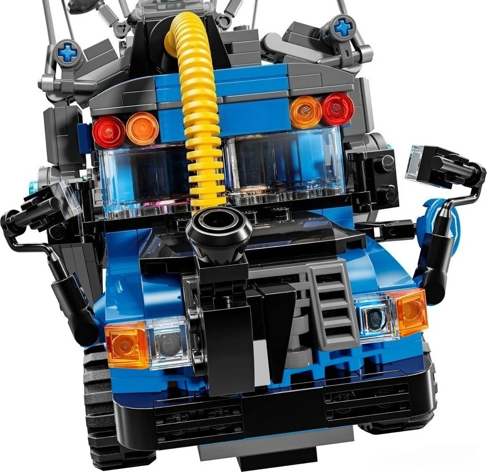 مجموعات مكعبات البناء Drive The Battle Bus 77073 المتوافقة مع جزيئات Lego مناسبة لهدايا عيد الميلاد 954 قطعة #3