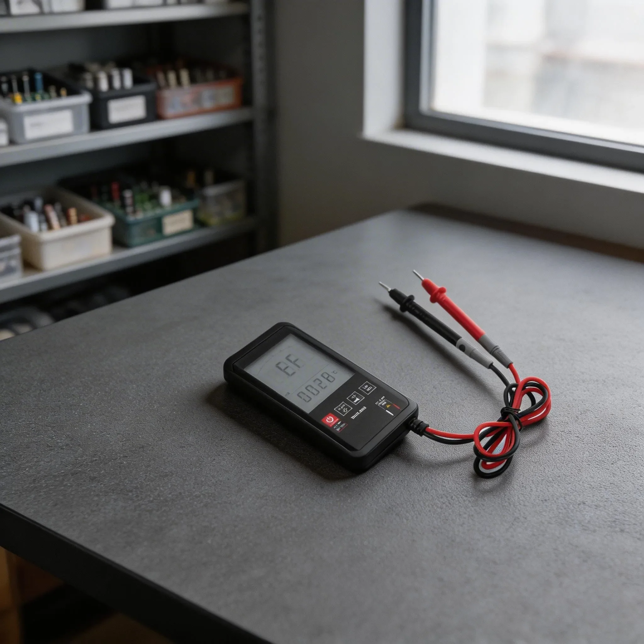 KM-DM06A Digital Multimeter True RMS Auto-Range, Touchscreen Display 6000 Count Herramientas Multimeter Soldering Iron