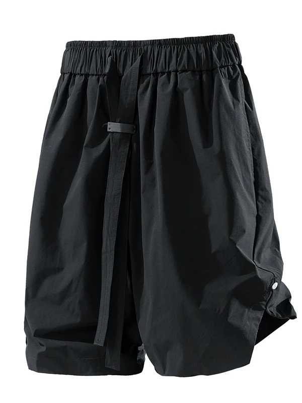 

Casual Loose Fit Straight Leg Pants Five-Quarter Length Summer Trendy Workwear Sle for Men And Women Middle School Students