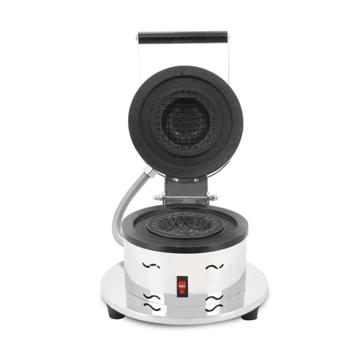 220V Commercial Donut Ice Cream Press Electric Waffle Maker
