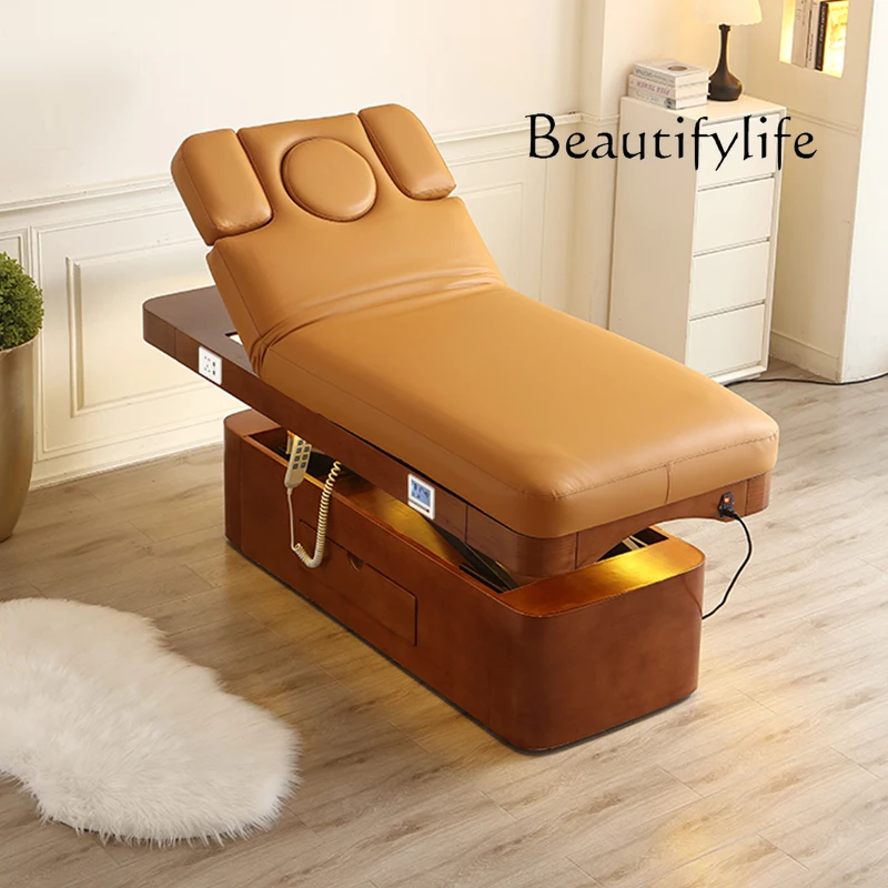

Electric beauty bed, special eyelash bed for beauty salon, high-end lifting massage SPA treatment bed