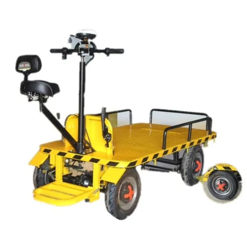 

High Load Flatbed Trolley/garden Tool Car Electric Flat Cargo