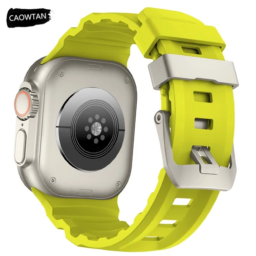 Correa De Silicona Suave Para Apple Watch Ultra 10 9 8 7 6 5