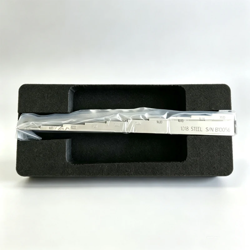 10‑Step Calibration Test Block NDT UT Step Reference Block for Ultrasonic Thickness Gauge Calibration Metal Standard Test  Block