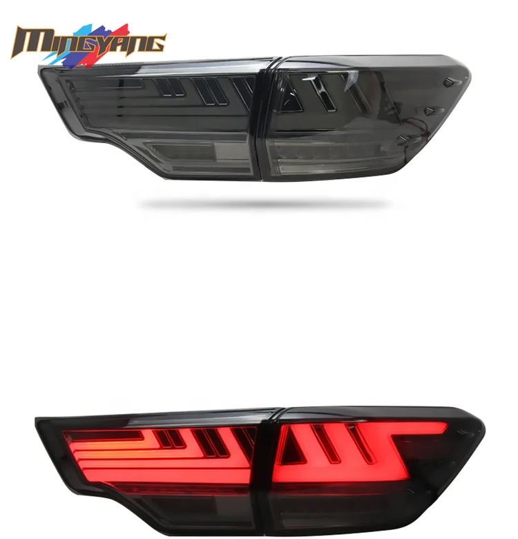 

Modification High Quality Back Full LED Kluger LE XU50 Rear Lamp 2014-2019 for highlander Tail Lights