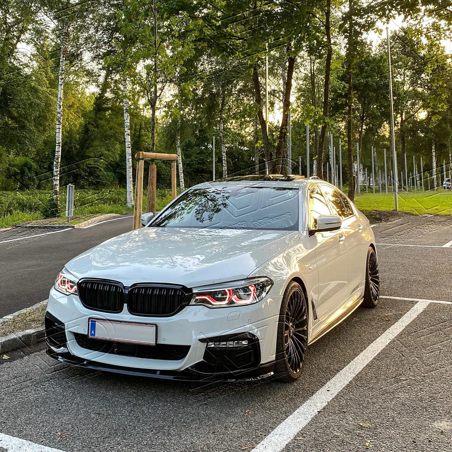 RGBW LED Borads With for BMW 2017-2020 5' G30 G31 G38 F90M5 6‘ G32 GT Fits Adaptive Headlight view 5