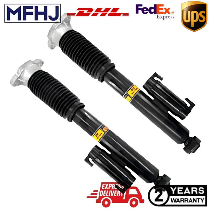 2x Rear Shock Absorber Struts w/ADS Fit Mercedes W253 GLC300 GLC63 AMG 2016-2022 A2533204600, A2533200130, A2533204500