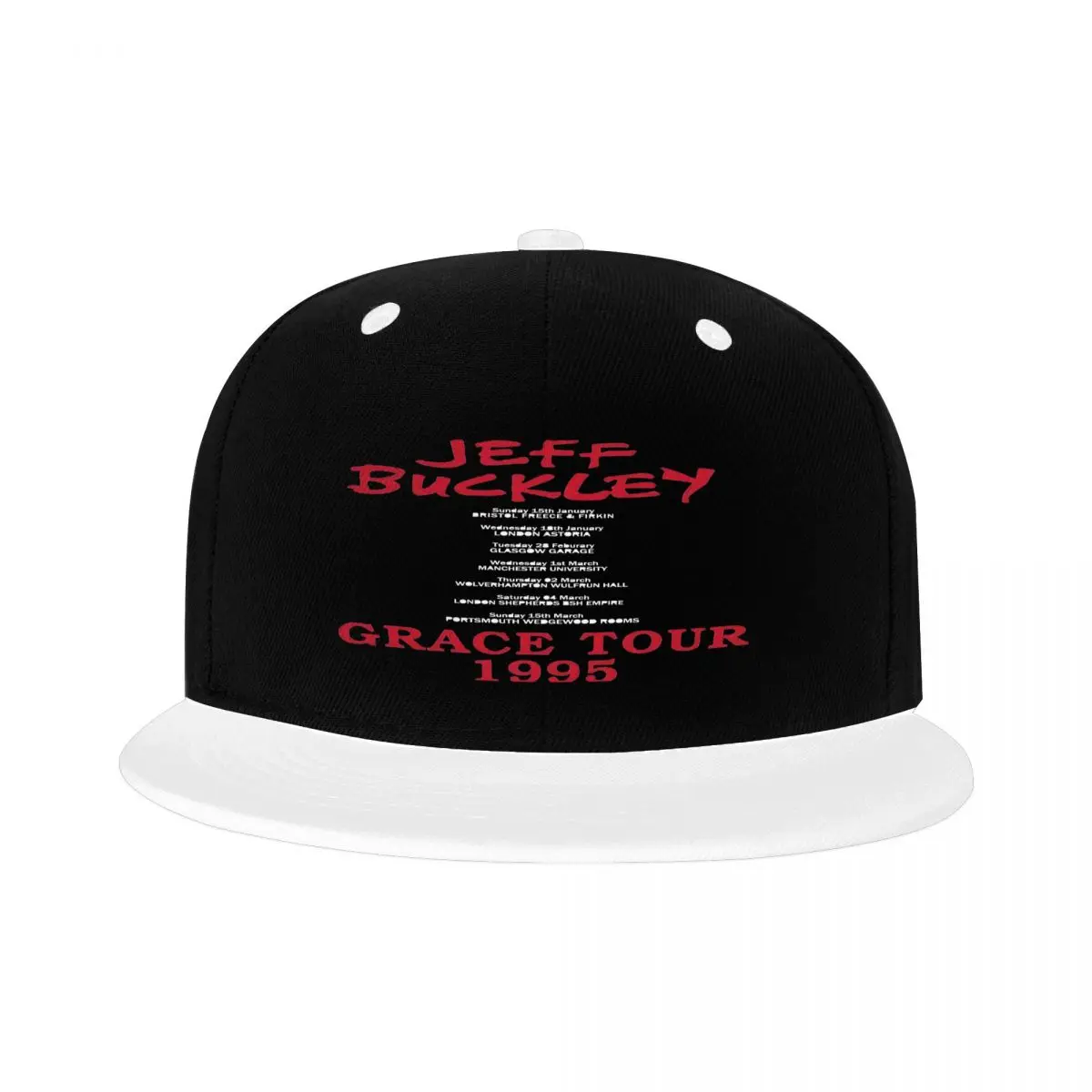 Jeff Buckley Grace Tour 1995 4 Hat Summer Hat Baseball Caps Men's Baseball Cap Man Hat Baseball Cap