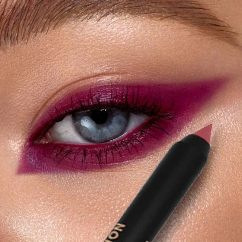 Waterproof Matte Eyeliner Pencil Long Lasting Not Blooming No Fade Color Smooth Colorful Eyeliner Gel Pen Eye Makeup Cosmetic