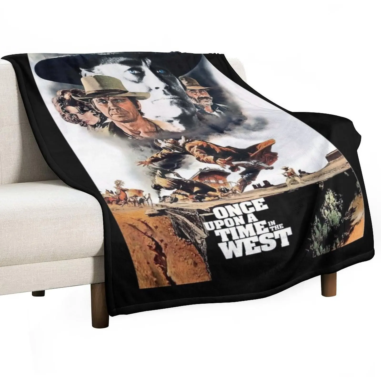 

Once Upon a Time in the West Throw Blanket Blankets For Baby Custom Sofa Throw decorative Blankets