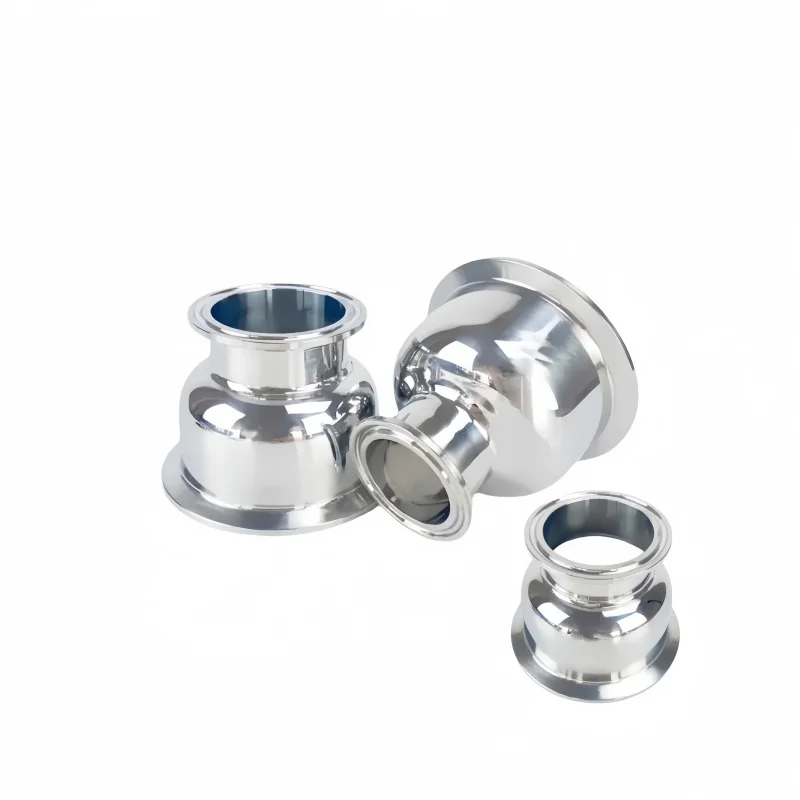 Mirror Surface Concentric Reducer 3inch X 2inch/3inch X 1.5inch/2inch X 1.5inch,Sanitary Tri Clamp Concentric Pipe Fitting SS304