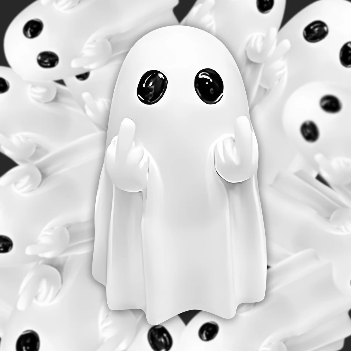 

20pcs/set Halloween Ghost stickers, suitable for indoor and porch Halloween decorations, computer water cups, etc