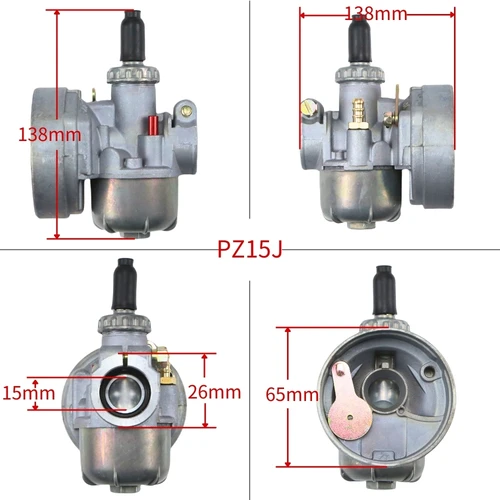 Imagen 2 del producto Carburador de Tractor de césped PZ15J para Solo 423 425 9097 pulverizador de niebla soplador de niebla carburador
