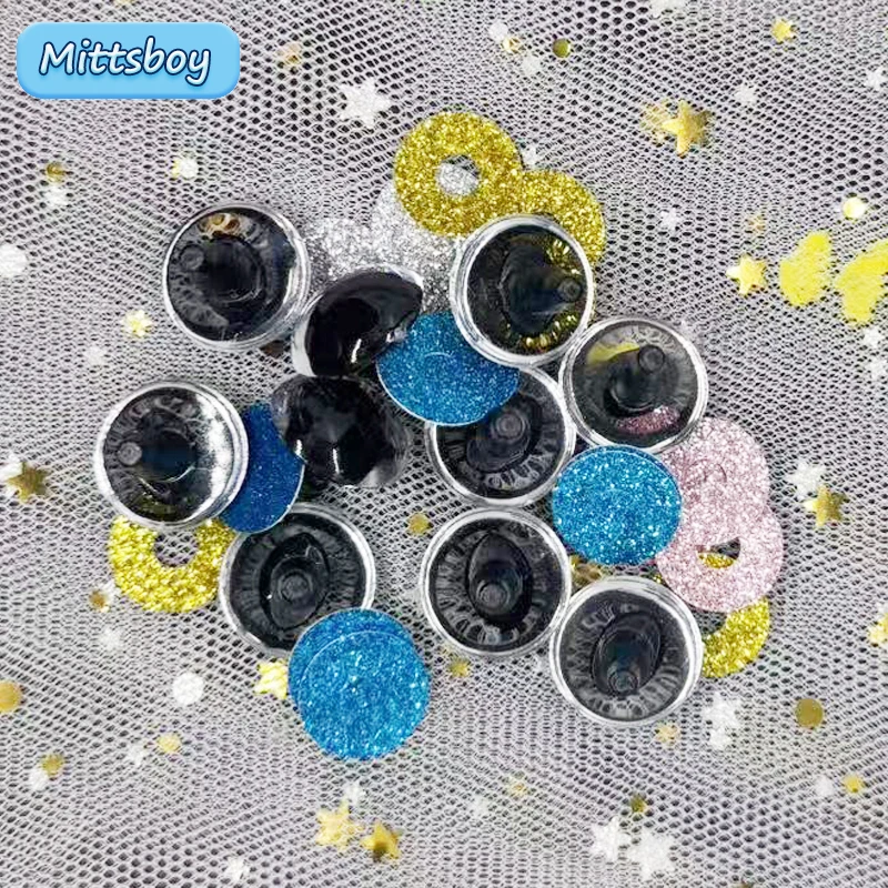 New 10 Pcs 3D Plastic Cat Snake Eyes Plush Toy Eye Accessories Crochet Toys Bulk Mixed Sizes Doll Making Doll Eyes DIY Toy