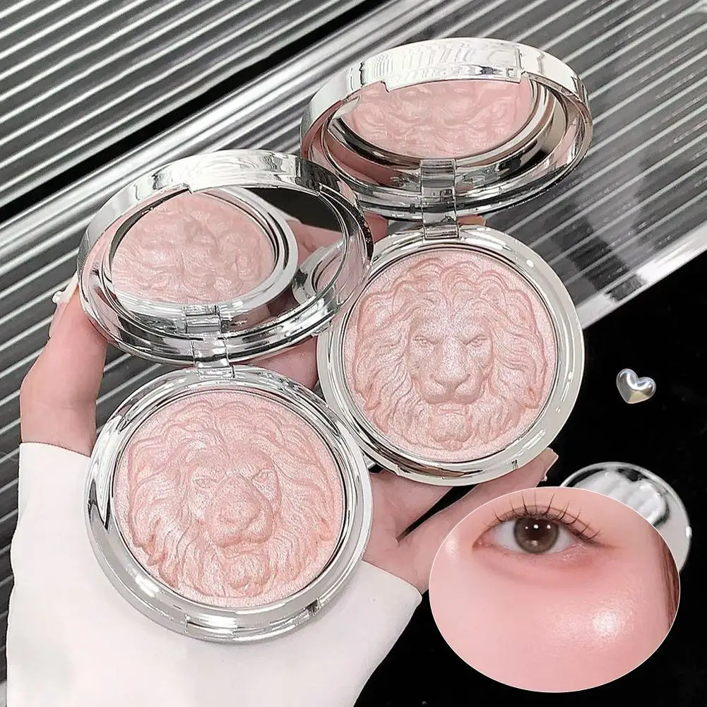 Polvere lucida lucida Glitter Evidenzia tavolozza contorno Shimmer Diamond Glow Evidenziatore Trucco contorno lucente naturale