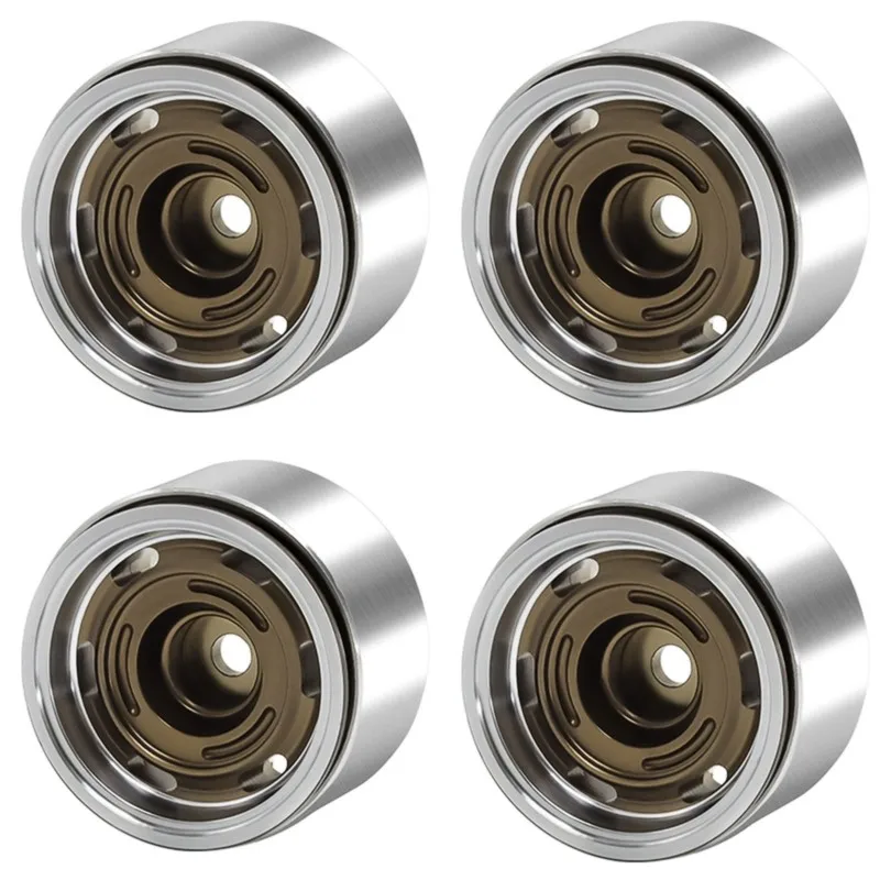 

RC Car 1.0" Tire Hub Kit For 1/18 TRX4M SCX24 FCX24 Wheel Rims RC Car Upgrade Accessories-Y44A