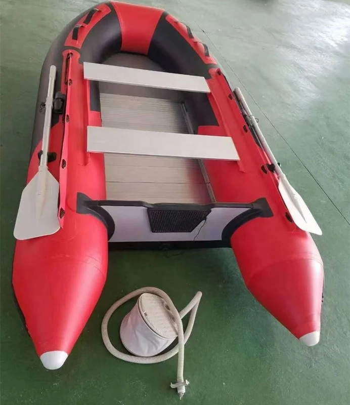 5 Person 11.8 feet PVC material float tube fishing boat inflatable belly boat for sale