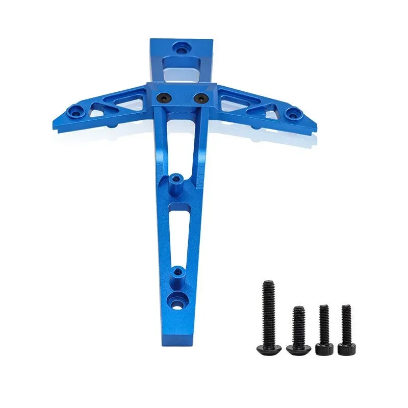 Suporte fixo de direção para chassi dianteiro, liga de metal, para trxs 1/8 maxx slash 6s 1/10 maxx v2 2.0 4wd rc carro