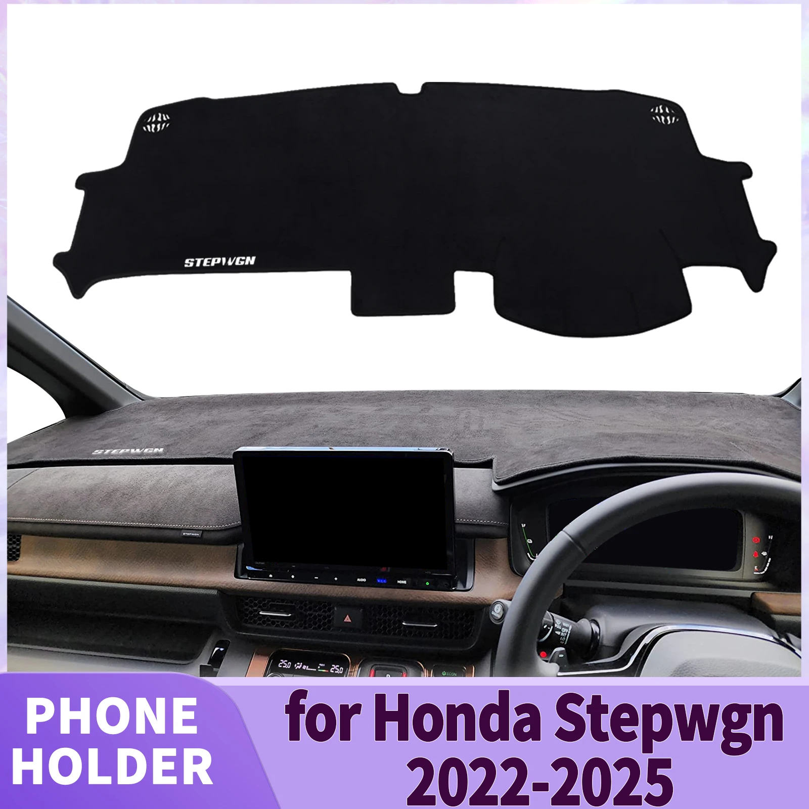 

fit for Honda Stepwgn Spada RP6 RP7 RP8 2022-2025 RHD Accessories Dashmat Dashboard Cover Pad DashMat Sunshade Protective Carpet