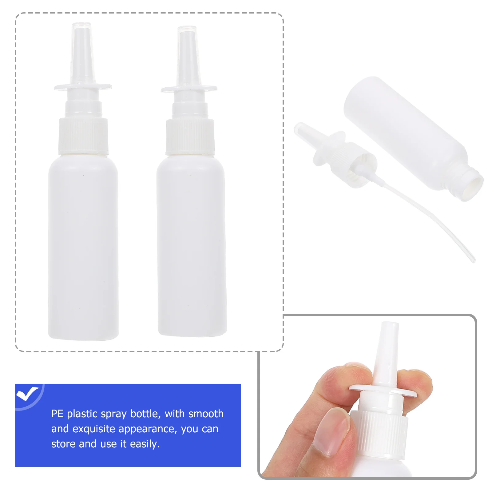 

20Pcs Environmentally Friendly Plastic Bottles Cosmetics Lotion Dispensers Reusable Easy to Carry for Travel Picnic