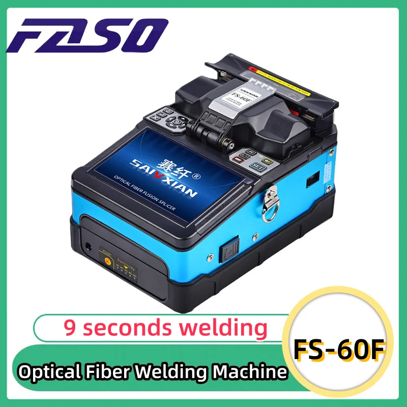 

FASO High Quality FS-60F Fully Automatic Fiber Optic Welding Splicing Machine Fiber Optic Fusion Splicer