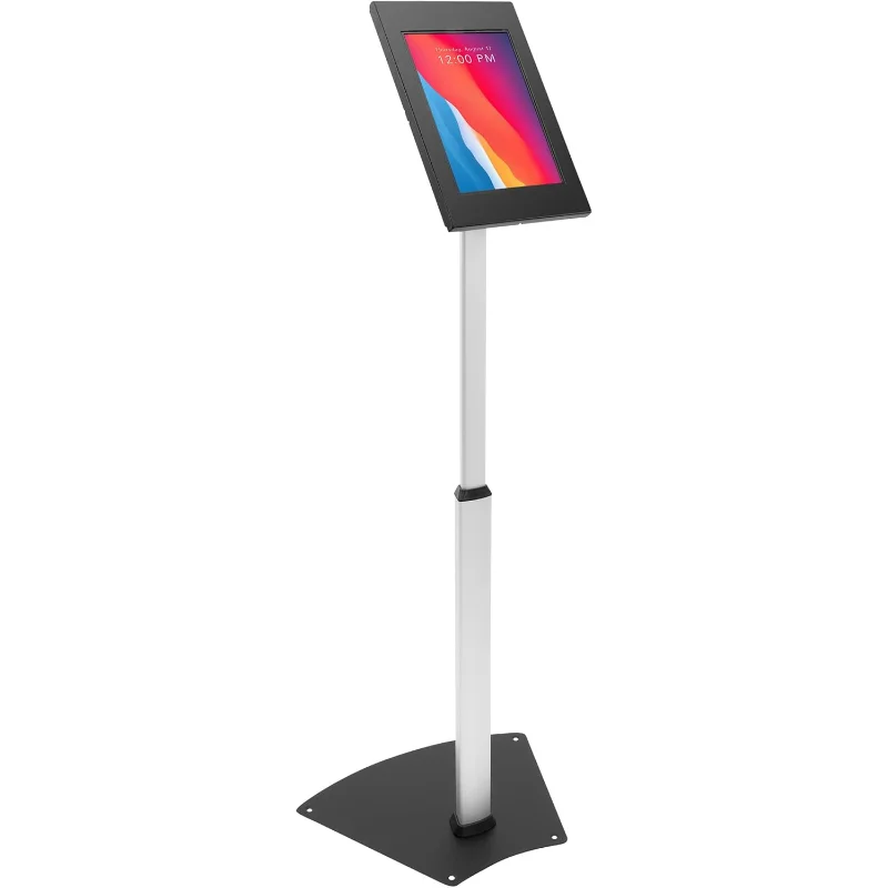 

Anti-Theft Tablet Kiosk Floor Stand Compatible with iPad 10, 9, 8, iPad Pro 11, 10.5, iPad Air 10.5, Height Adjustable