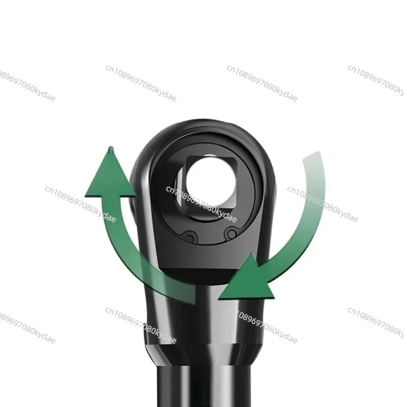 Offset Impact Extension Wrench Auto Repair Tool with 4 Socket Adapters and 1/2 Inch Drill Adapter for Tight Spaces