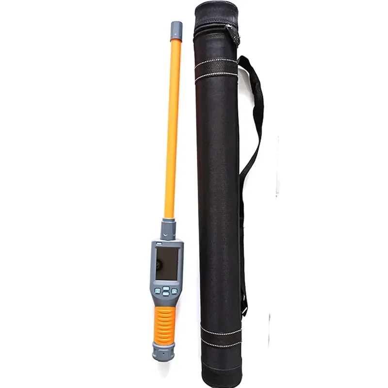 2026/RFID Animal Ear Tag Scanner Long Stick Handheld Reader 134.2KHz Microchip Reader
