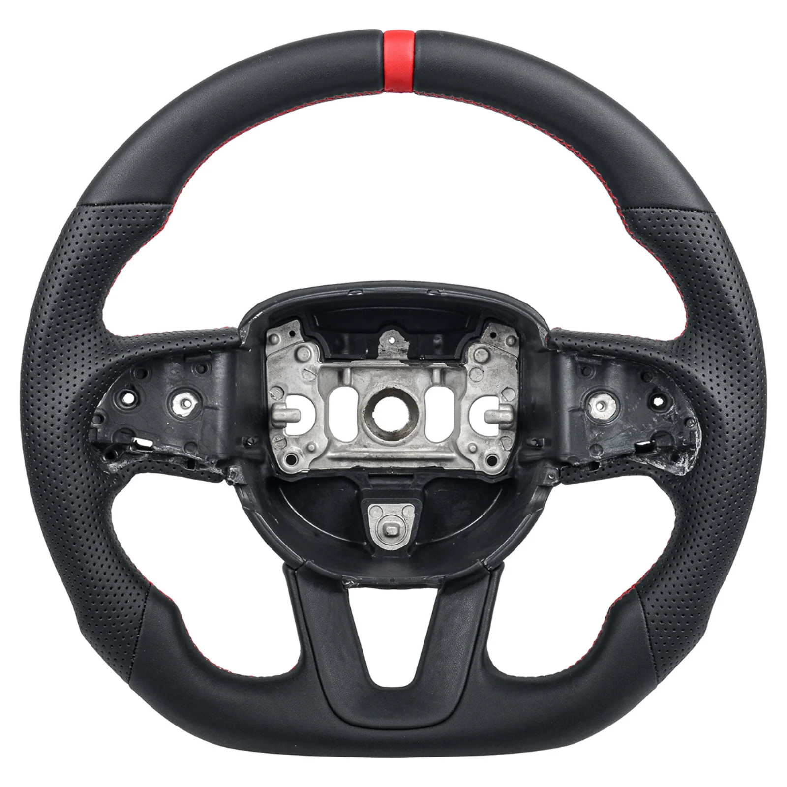 

Fully Leather Steering Wheel For Dodge Challenger Charger SRT HELLCAT 2015 2016 2017 2018 2019 2020 2021 2023 Durango 2015-2020