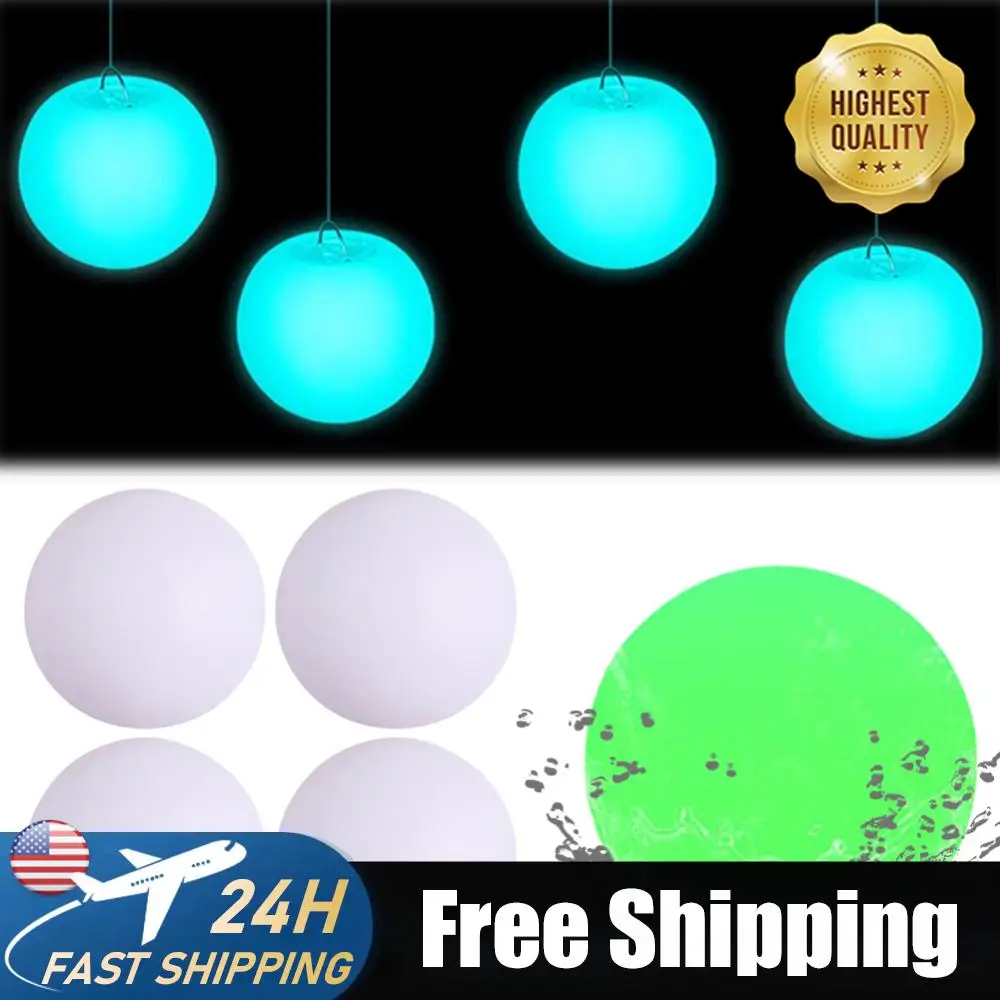 

4PCS Waterproof LED Floating Lights Garden Ball Light Remote Control Landscape Lighting Lawn Lamps for Outdoor Party Wedding Bar