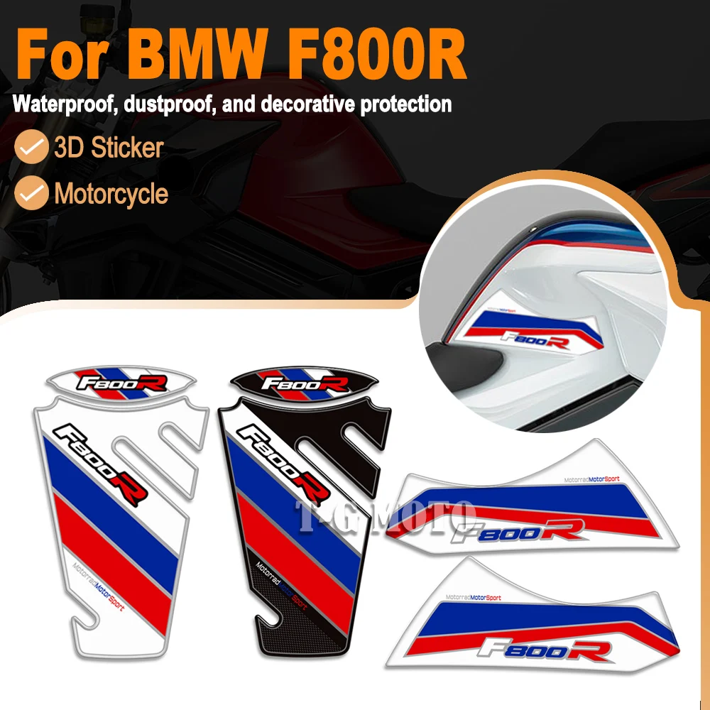 

For BMW F800R F 800 R Motorcycle Tank Pad Fuel Oil Kit Knee Fairing Fender Stickers Decals