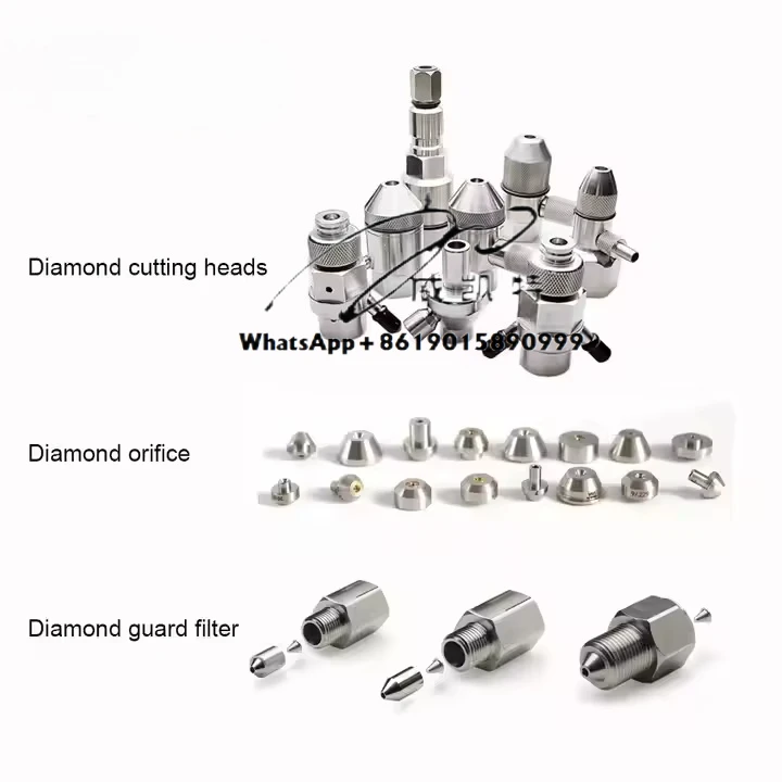 

Waterjet Diamond Orifice Cutter Machine Parts Water Jet Cutting Head Waterjet Orifice Long Service Life