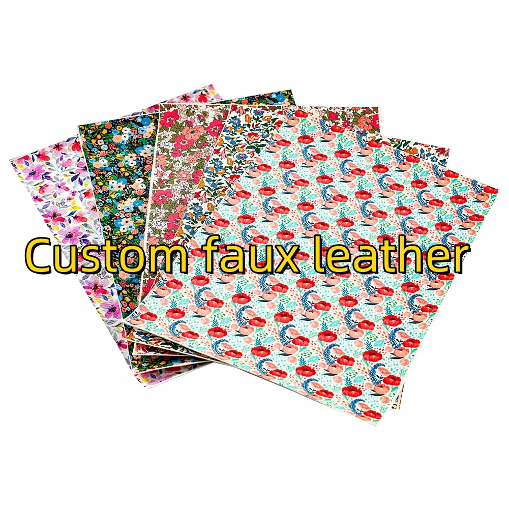 

Custom Catalog Printed Faux Leather Synthetic Leather for Hair Bow Mini Bag