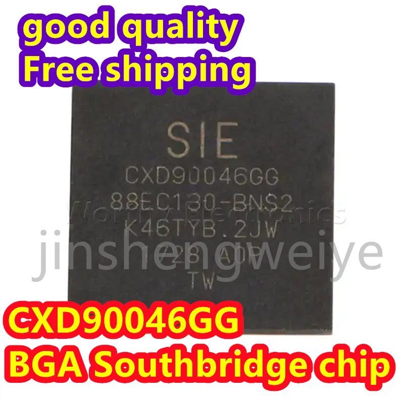 

1~10PCS CXD90046GG CXD90046 88EC130-BNS2 PS4 Pro South Bridge Chip BGA Package Brand New In Stock