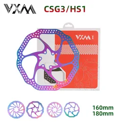 VXM 1Pcs AVID bike Disc Brake Rotor 160mm 180mm Hydraulic Brake CSG3 G3 HS1 Mountain Bike Rotors Road Mtb for Shimano Sram