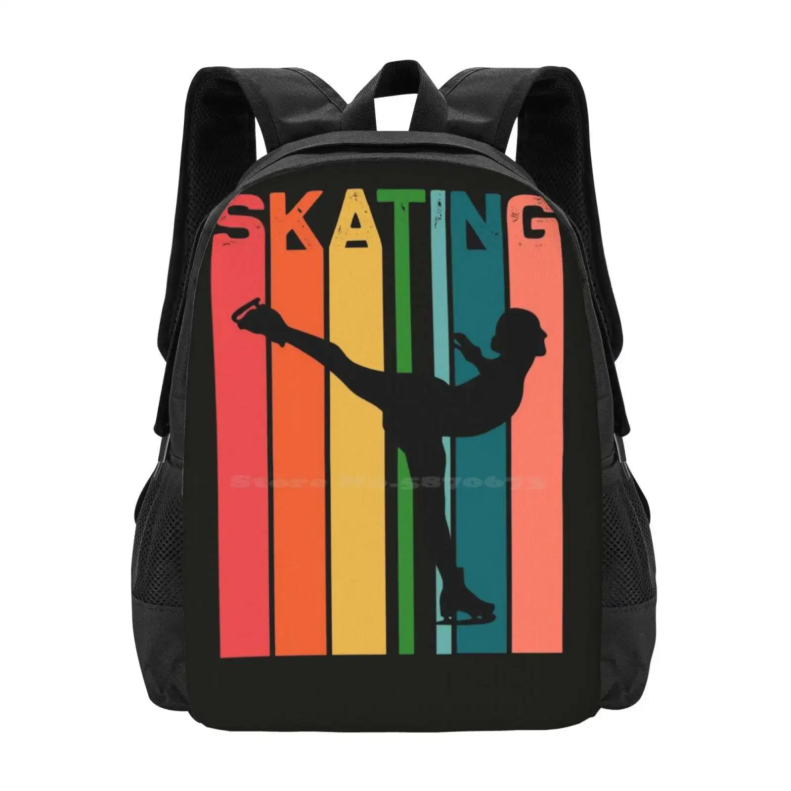 

Figure Skating Hot Sale Schoolbag Backpack Fashion Bags Figure Skating Birthday Figure Skating Coffee Figure Skating Funny