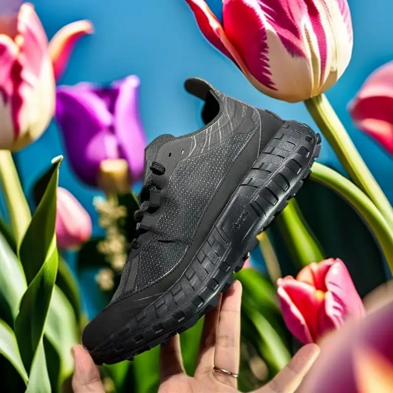 

Fall New Carbon Plate Trail Running Shoes, Men's Wide-Toe Box Wear-Resistant Anti-Slip Shock-Absorbing Outdoor Hiking Shoes