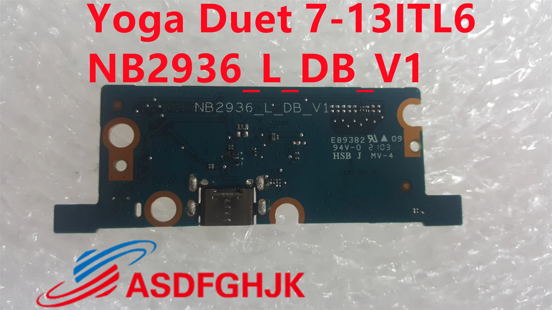 Original NB2936 FOR LENOVO Yoga Duet 7-13ITL6 USB-C Type-C BOARD NB2936_L_DB NB2316 5C50S25193 Test Ok shipped