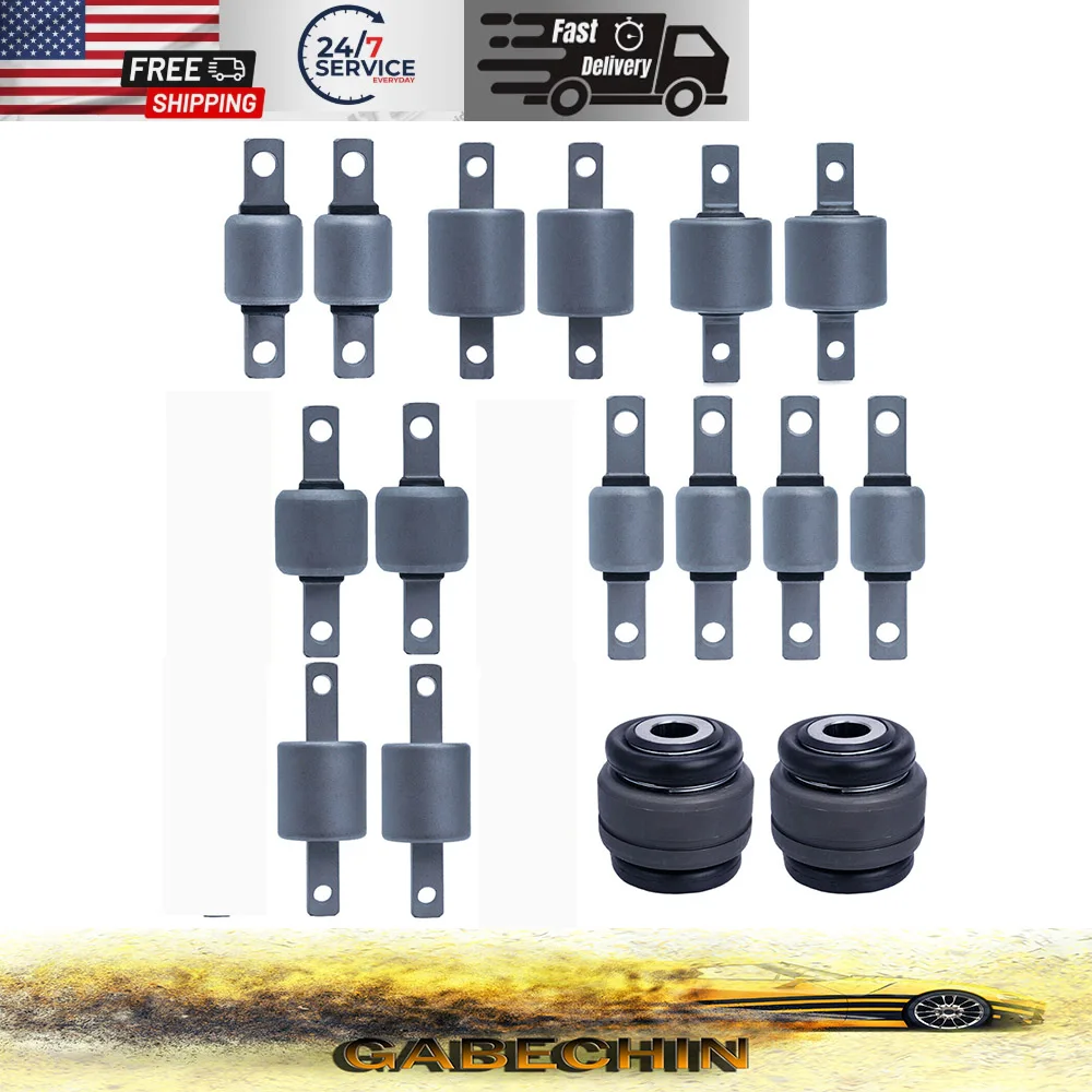 Eliminate abnormal noise High-quality rubber For Ferrari 458 488 California CaliforniaT FF GTC4 F12 Control arm bushing kit
