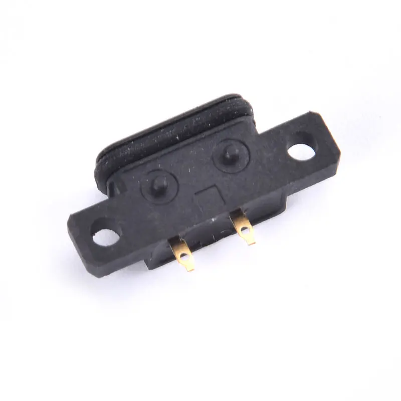 2pcs TYPE C 2Pin/4pin Waterproof Female USB C Socket Port With Screw Hole Fast Charge Charging Interface USB Connector