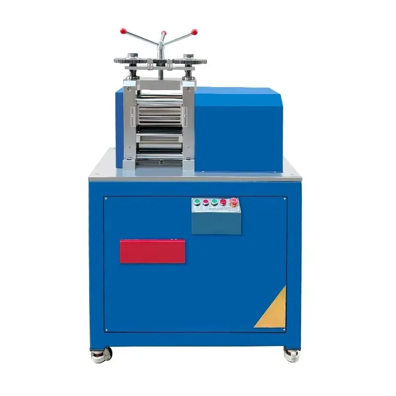 Deposit Price 7.5kw Flat Metal Rolling Mill for Gold Silver and Copper Used for Jewelry Production