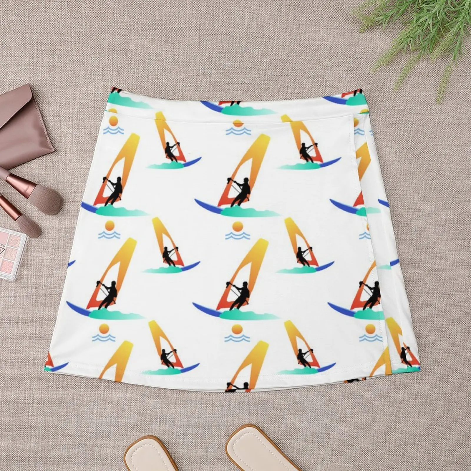 Windsurfing Mini Skirt midi skirt for women novelty in clothes Miniskirt woman skirt sets Mini