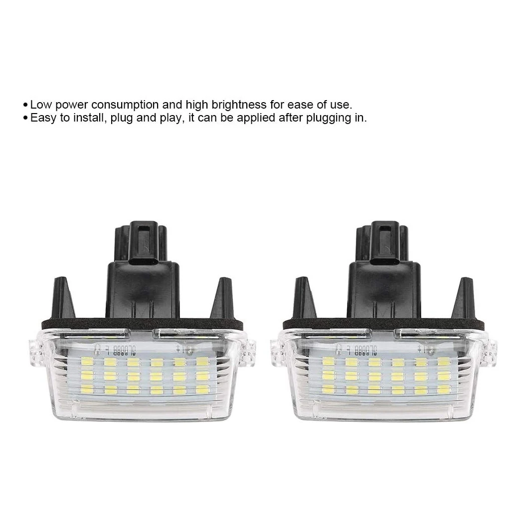 Car License Plate Light for Toyota Camry/YARIS/EZ/VIOS/COROLLA/LEVIN Main in Car Light