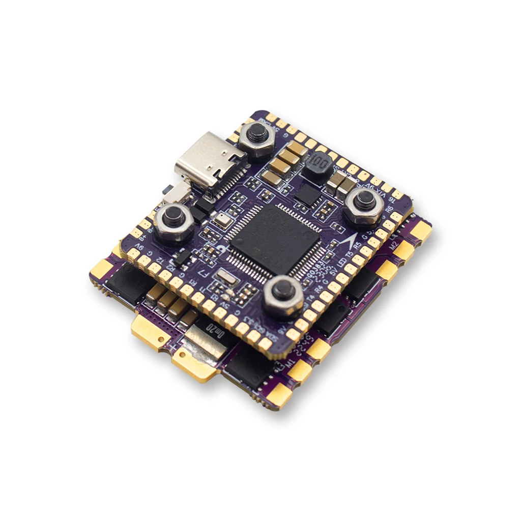 Flycolor Raptor 5 Mini Tower F7 MINI Flight Controller W/ 60A 4-IN-1 ESC 3-6S ARM 32-bit Cortex MCU STM32G0 for FPV Drone