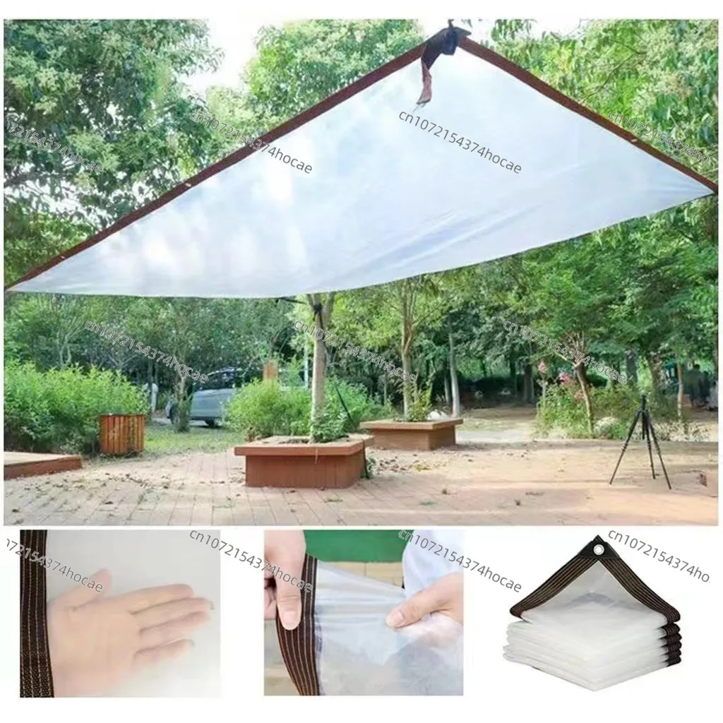 Transparent HDPE Rainproof Cloth Canopy Moisture-Proof Plastic Outdoor Protection balcony Custom Wholesale Greenhouse